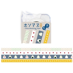 Các mẫu washi tape set (bao gồm đồ đựng và cắt) cực kì tiện dụng | Hãng Ryuryu Nhật Bản