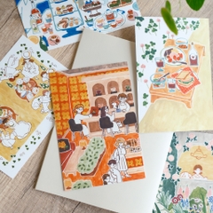 Postcard Nhiều Chủ Đề | Achida Miyuu