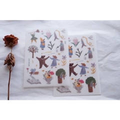 [2025] Các mẫu Transfer stickers (sticker cạo) hãng Ivy Snow I Nhập chính hãng