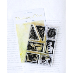 [Dodolulu] Set stamp trong suốt 