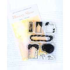 [Dodolulu] Set stamp trong suốt 