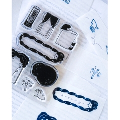 [Dodolulu] Set stamp trong suốt 