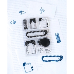 [Dodolulu] Set stamp trong suốt 
