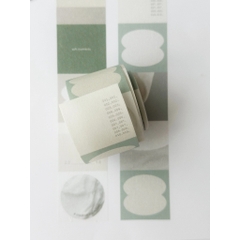 Các mẫu chiết lẻ giấy note, giấy nền dạng washi | Nhập chính hãng Nyret