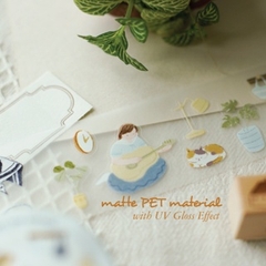 [Full cuộn] Các mẫu PET Tape stickers original nhà teayoushop