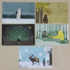 Set Postcard 10 tờ hãng Cozyca