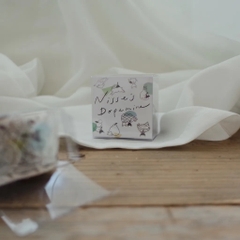 Washi dạng Die Cut Sticker Nisse Dopamine | Chính hãng Avocado Mori