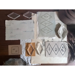 Các mẫu Stamp Appearance of Lines and Frames | Chính hãng Avocado Mori