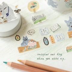 PET tape stickers 
