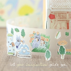 PET tape stickers 