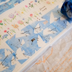[Chiết 1 mét] Các mẫu washi hãng Paper Message | brand hot mới tại Nhật Bản