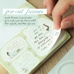 [Full tệp] Giấy frame note dạng Sticker | original by teayoushop