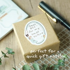 [Full tệp] Giấy frame note dạng Sticker | original by teayoushop