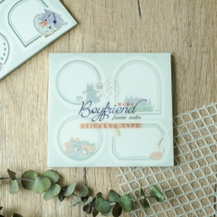 [Full tệp] Giấy frame note dạng Sticker | original by teayoushop