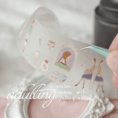 Chiết lẻ PET tape stickers 
