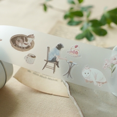 Chiết lẻ PET tape stickers 