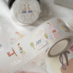 [Full cuộn] Các mẫu PET Tape stickers original nhà teayoushop