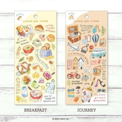 Sticker sheet Snug Room hãng Mindwave - Nhật Bản