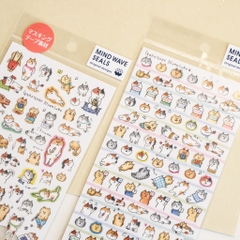 Các mẫu sticker Gorogoro Nyansuke hãng Mindwave | Nhật Bản