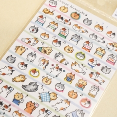 Các mẫu sticker Gorogoro Nyansuke hãng Mindwave | Nhật Bản