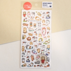 Các mẫu sticker Gorogoro Nyansuke hãng Mindwave | Nhật Bản