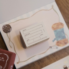 Con dấu gỗ chủ đề 