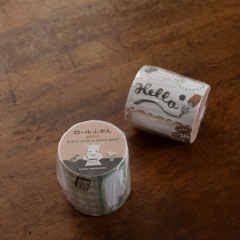 [Chiết lẻ 20 tờ] Các mẫu PETITE Sticky Rolls (giấy ghi chú dạng cuộn) | Phiên bản tí hon | Tegamisha Nhật Bản