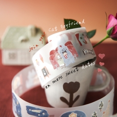 PET tape stickers 