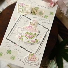 Set con dấu trong suốt Clear Stamps Set | Original Product by teayou