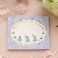 Các mẫu giấy Note Coquette in 1 mặt siêu xinh 🎀✨ | Hãng Kin.iro.hitode hot hit Nhật Bản