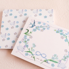 Các mẫu giấy Note Coquette in 1 mặt siêu xinh 🎀✨ | Hãng Kin.iro.hitode hot hit Nhật Bản