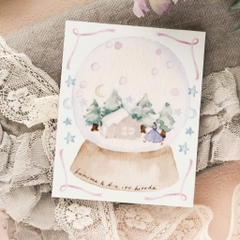 Các mẫu giấy Note Coquette in 1 mặt siêu xinh 🎀✨ | Hãng Kin.iro.hitode hot hit Nhật Bản