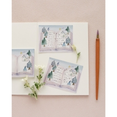 Các mẫu giấy Note Coquette in 1 mặt siêu xinh 🎀✨ | Hãng Kin.iro.hitode hot hit Nhật Bản