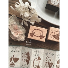 Các mẫu con dấu gỗ Fairy hãng Breezy Studio Đài Loan