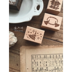 Các mẫu con dấu gỗ Fairy hãng Breezy Studio Đài Loan