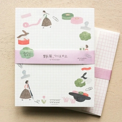 Set giấy viết thư và phong bì Cozyca| Chính hãng Nhật Bản