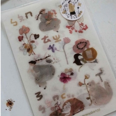 Các mẫu Print On (Sticker cạo) hãng Misshoegg Đài Loan