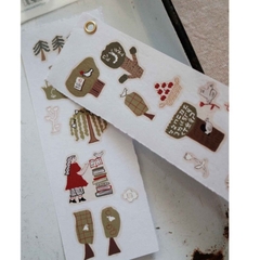 Các mẫu Print On (Sticker cạo) hãng Misshoegg Đài Loan