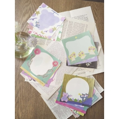 Set Giấy Note Mix 16 Tờ Xinh Xắn | Hãng Cozyca Nhật Bản