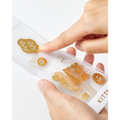 Các mẫu Kitta Transfer Sticker Nhũ Vàng