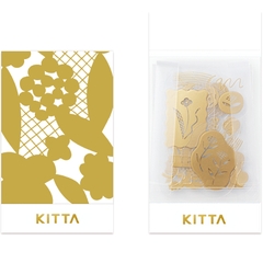 Các mẫu Kitta Transfer Sticker Nhũ Vàng