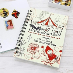 Sổ trữ sticker | Bìa còng | Giấy dày có lớp cán bóng | Hãng Shinzi Katoh