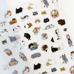 Các mẫu sticker sheet mini chất PET | hãng Shinzi Katoh Nhật Bản