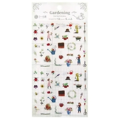 Các mẫu sticker sheet mini chất PET | hãng Shinzi Katoh Nhật Bản