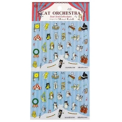 Các mẫu sticker sheet mini chất PET | hãng Shinzi Katoh Nhật Bản