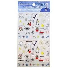 Các mẫu sticker sheet mini chất PET | hãng Shinzi Katoh Nhật Bản