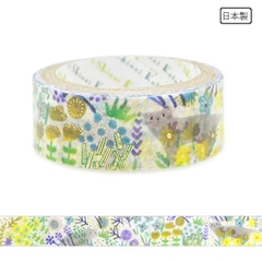 Các mẫu washi tape nhũ vàng holo Shinzi Katoh siêu lung linh