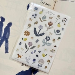 Các mẫu sticker sheet chất washi hãng Pion l Taiwan