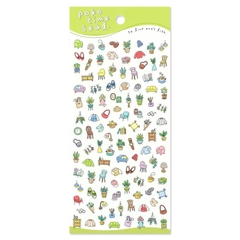 Các mẫu sticker chất pet chủ đề 
