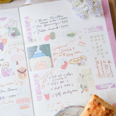 PET Tape Stickers - hình dán bế sẵn 
